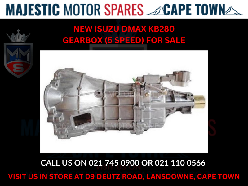 Isuzu DMAX KB280 Gearbox