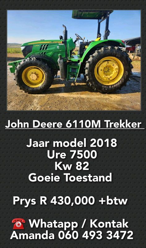 John Deere 6110M Trekker
