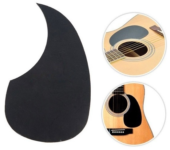 Black Acoustic Guitar Pickguard (small)