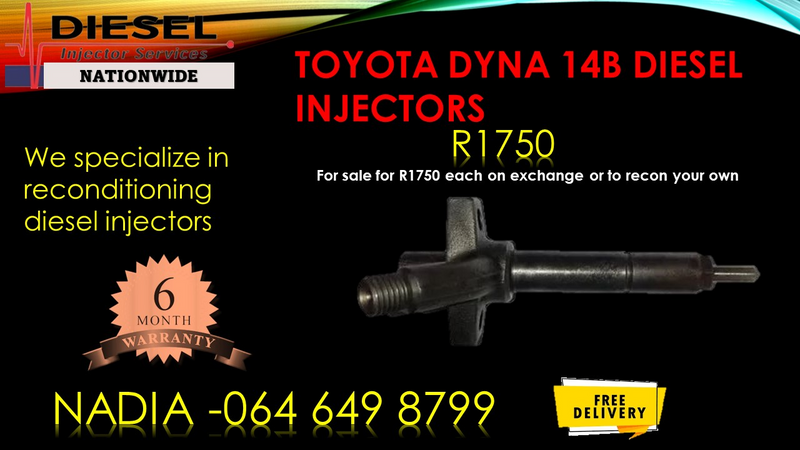 TOYOTA DYNA 14B DIESEL INJECTORS FOR SALE ON EXCHANGE WE CAN RECON