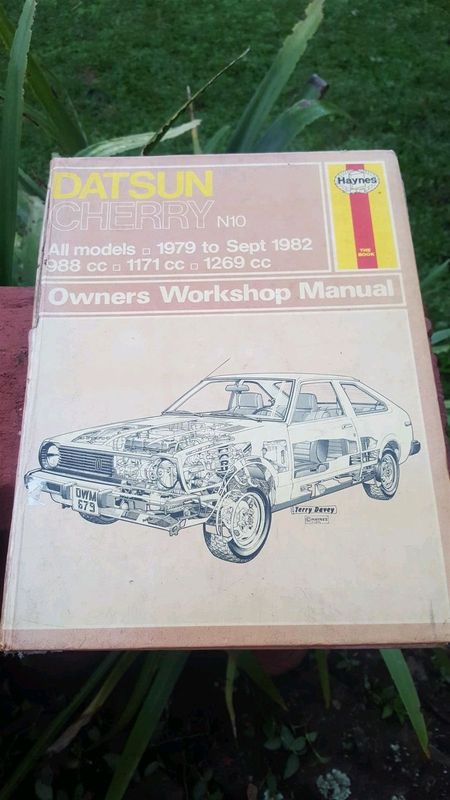 Datsun cherry N10 manual.