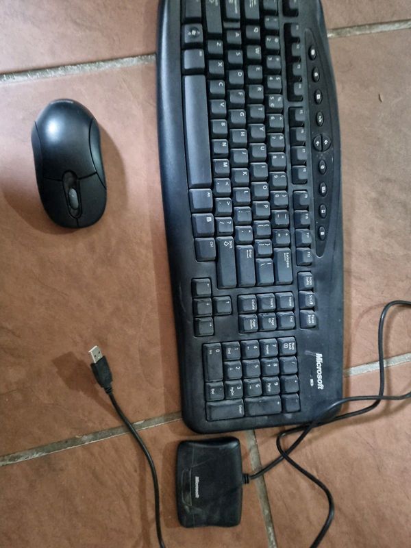 Microsoft wireless keyboard and mouse