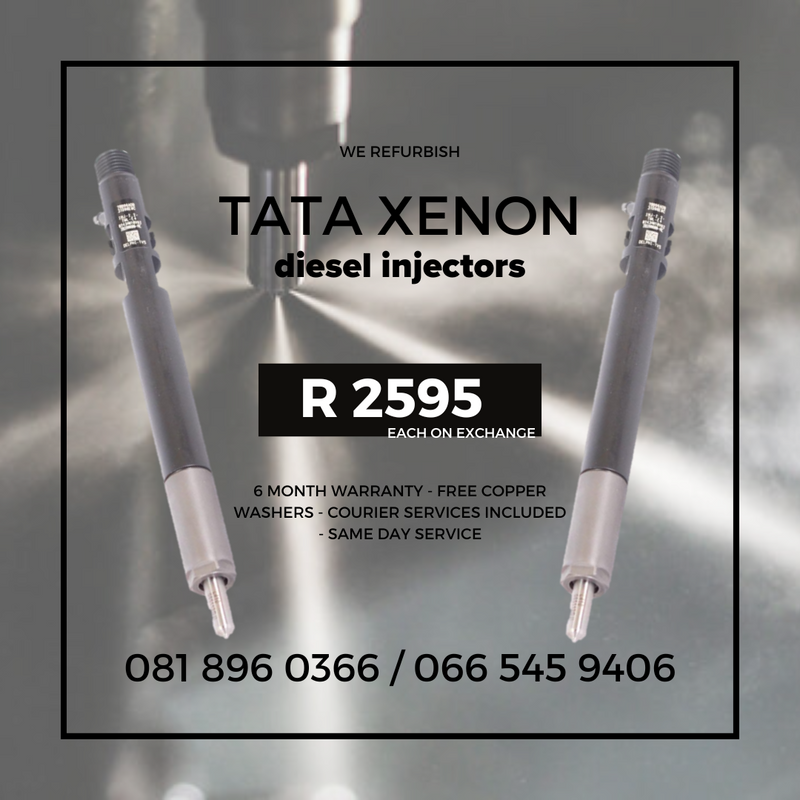 TATA XENON DIESEL INJECTORS FOR SALE WITH WARRANTY