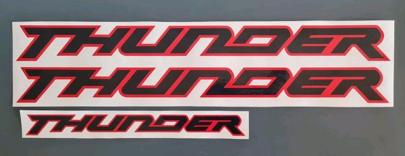 Ford Ranger Thunder stickers decals graphics