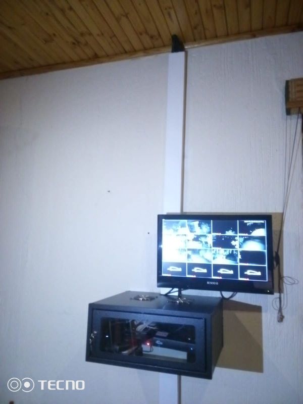 Dstv CCTV gate motor electric fance installation