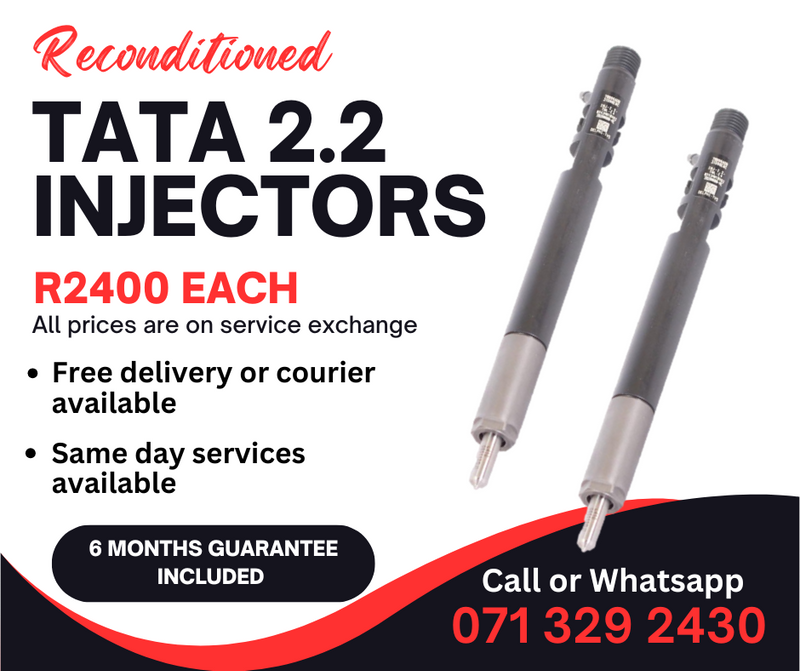 TATA 2.2 INJECTORS FOR SALE WITH WARRANTY