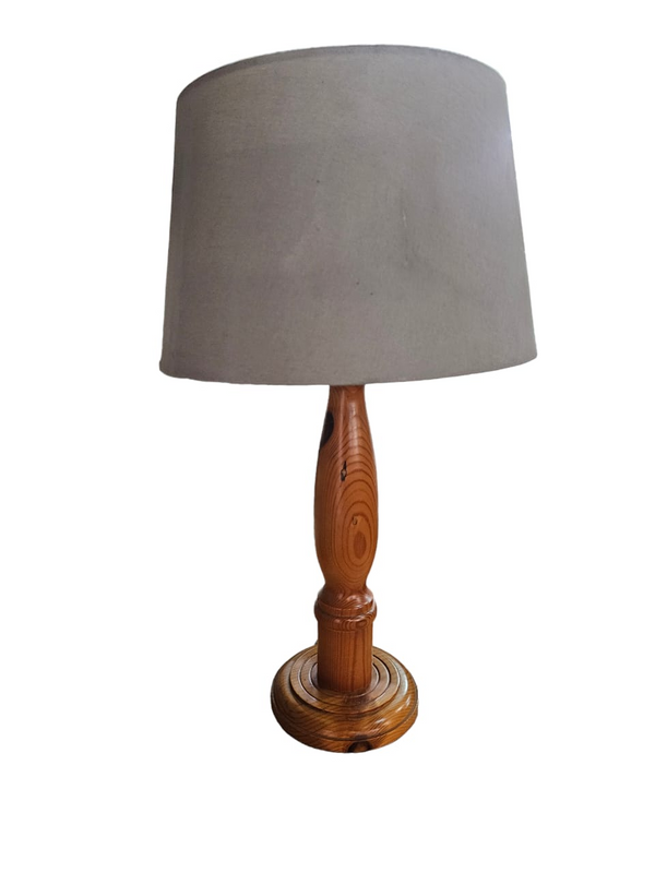 Solid Pine Table lamp 41x16x16xm