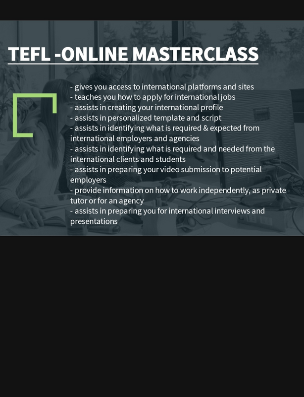 FREE TEFL COURSE AND CERTIFICATE