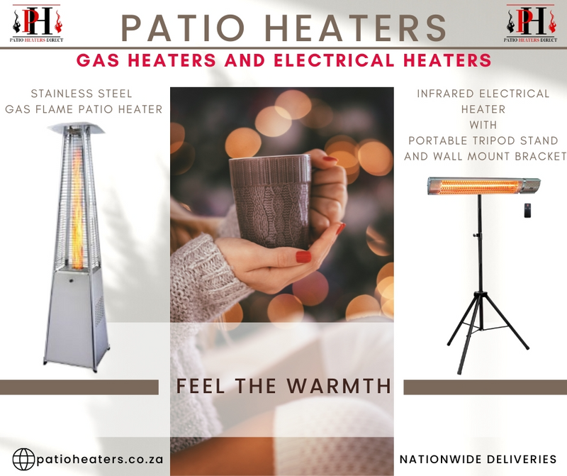 Heaters Gas or Electrical /Indoor and outdoor heaters.
