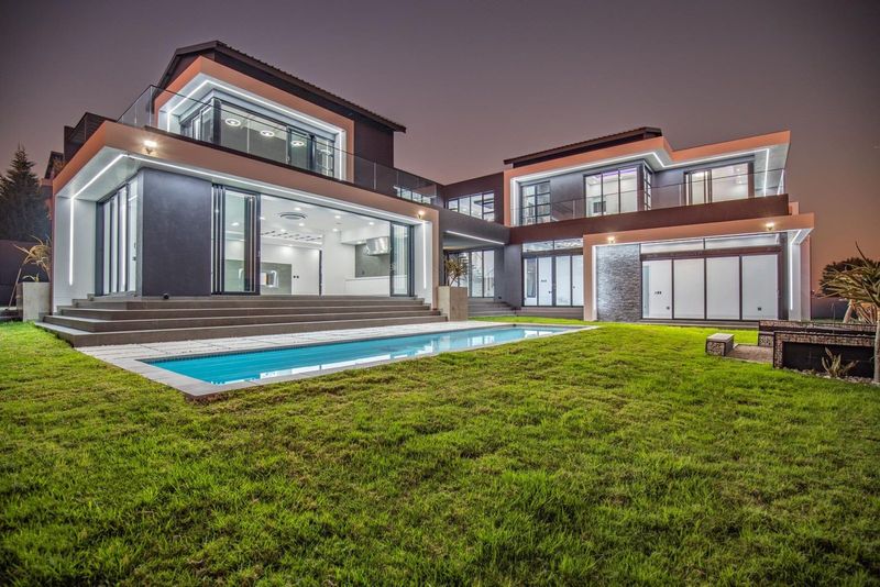 Ultra-Modern Entertainer’s Dream Home Available in Waterfall Country Estate