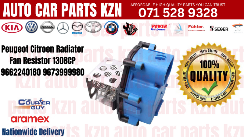Peugeot Citroen Radiator Fan Resistor 1308CP 9662240180 967399980