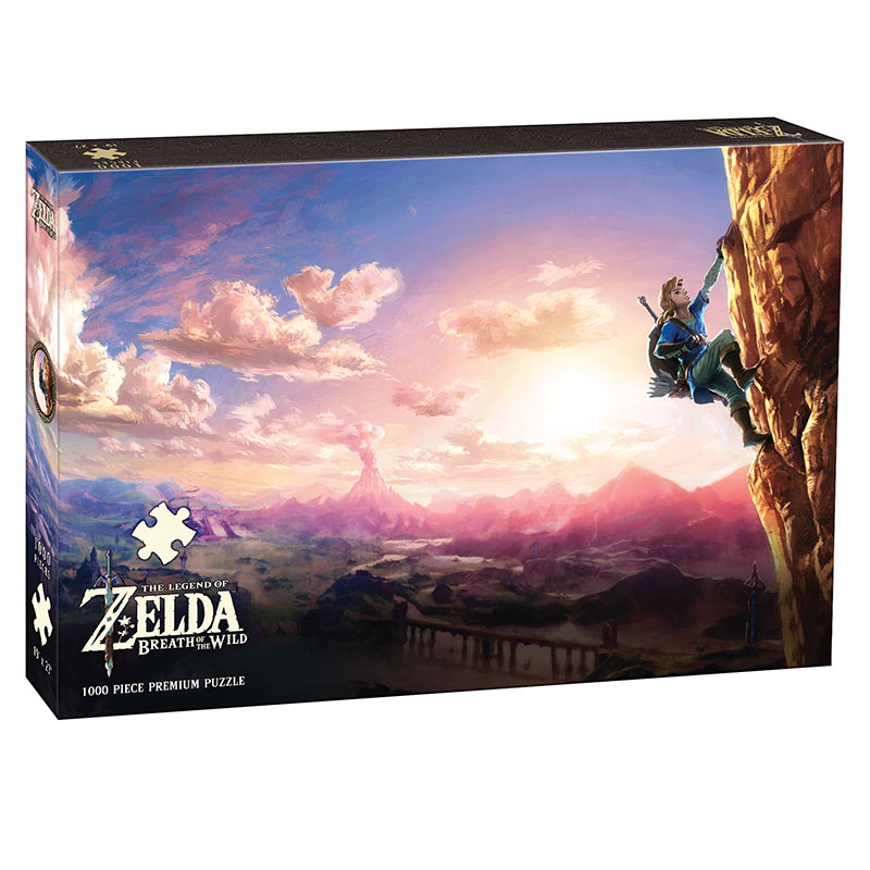 Legend of Zelda, The: Breath of the Wild - Scaling Hyrule - 1000 Piece Jigsaw Puzzle (new)