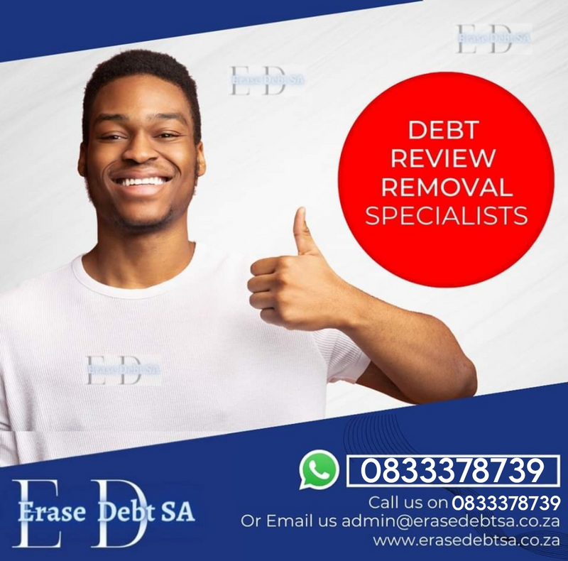 Debt review removal, Blacklisting clearance and more