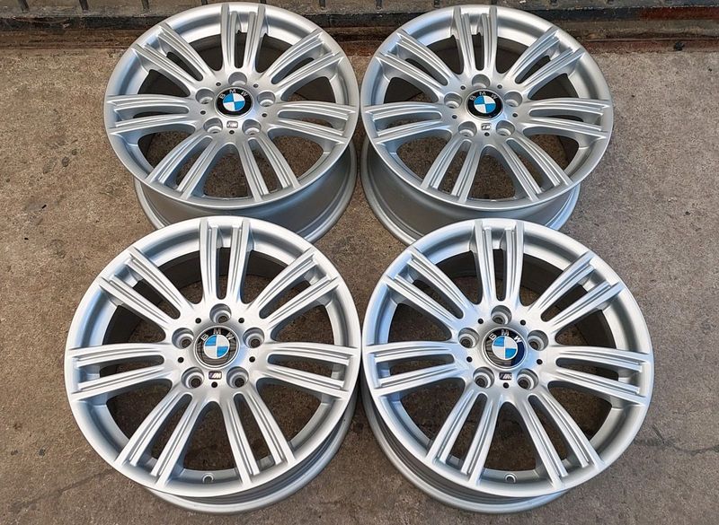 17 inch OEM BMW 1 Series Narrow and Wide Alloy Wheels