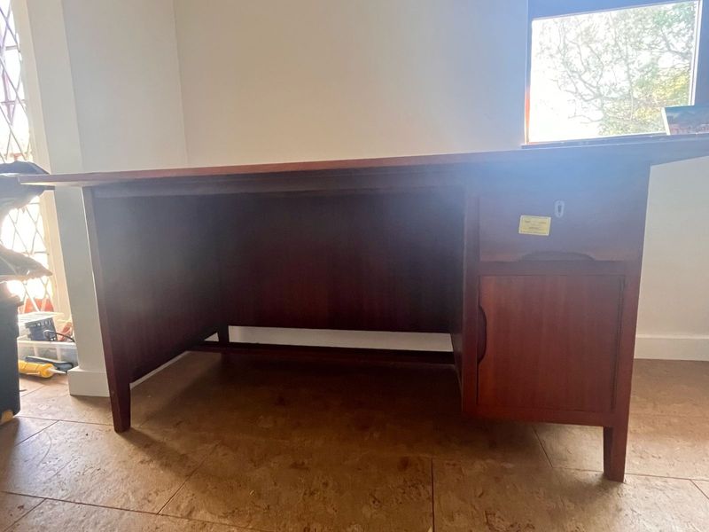 Large wooden desk for sale