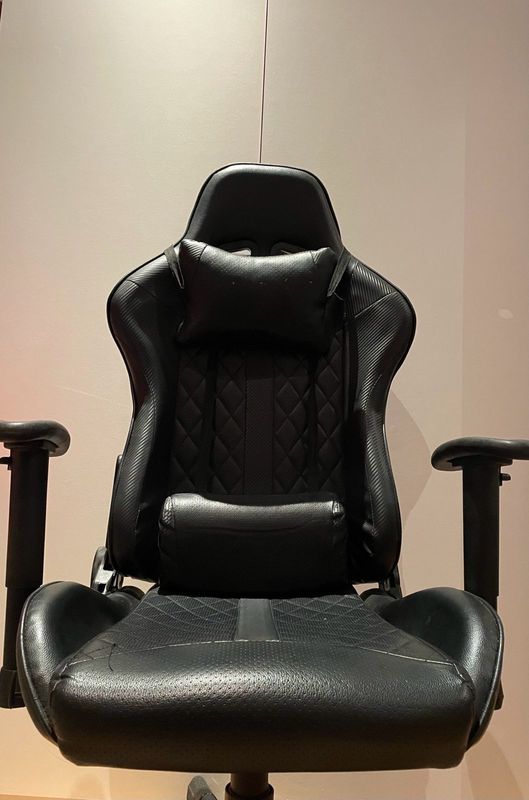 A gaming chair