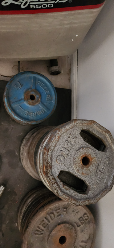 7.5kg Gym Weight Plates for Sale! R320 for 2
