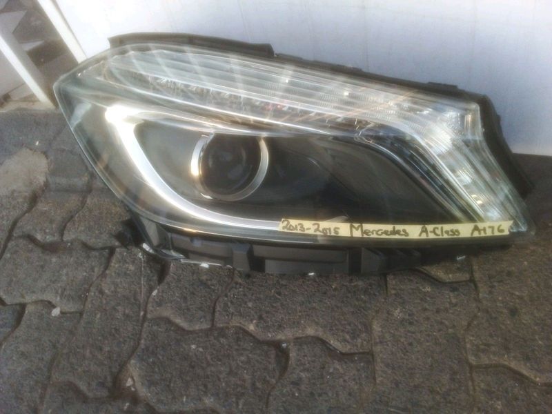 2013-2016 - MERCEDES A CLASS A176 RIGHT SIDE LED XENON HEADLIGHT FOR SALE