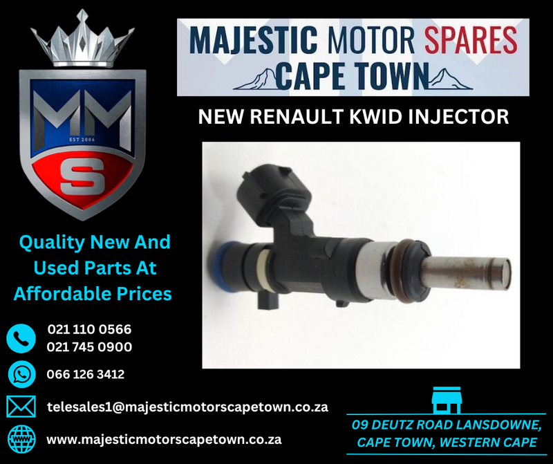 NEW RENAULT KWID INJECTOR FOR SALE