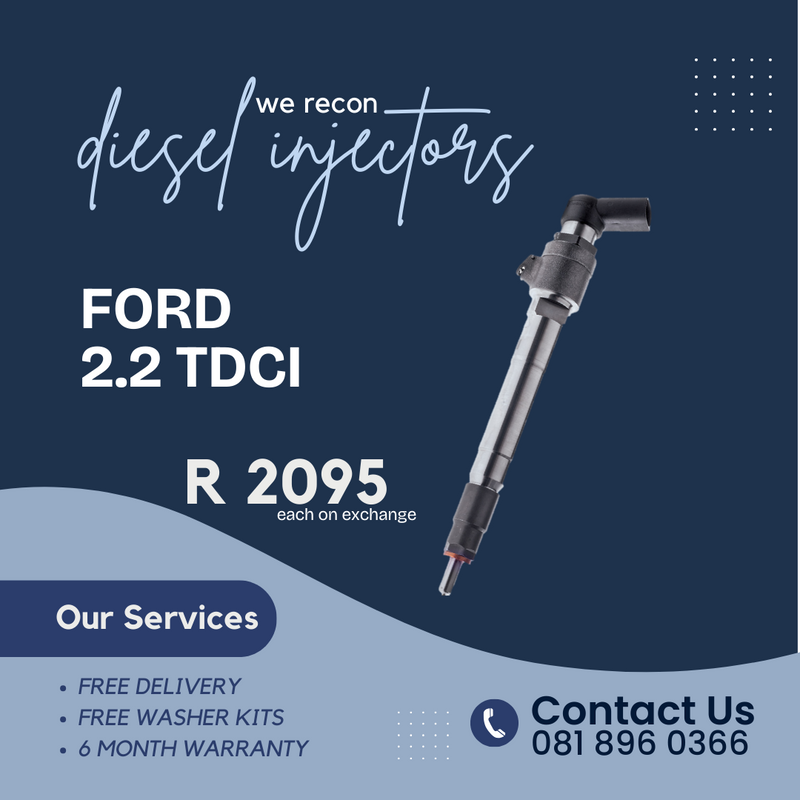 FORD 2.2 TDCI DIESEL INJECTORS FOR SALE ON EXCHANGE
