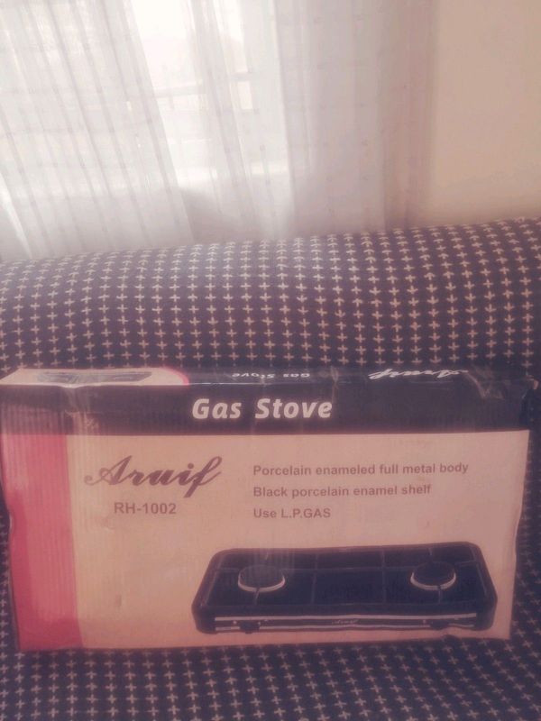 Gas Stove 2 Plate (New)