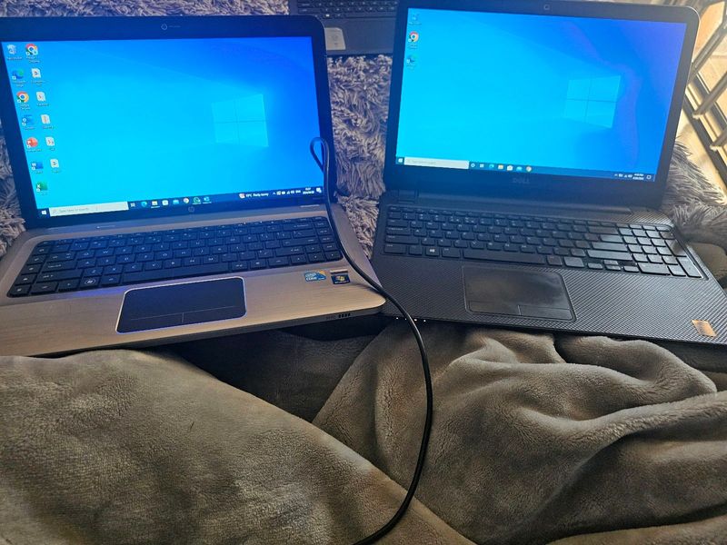 2 Laptops for sale ( HP Core i7 and Dell Core i5)