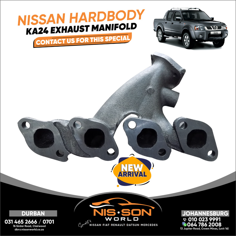 NISSAN HARDBODY KA24 EXHAUST MANIFOLD