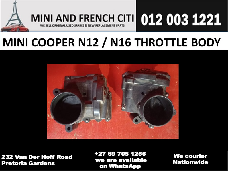 Mini Cooper N12 / N16 Used Throttle Body for Sale