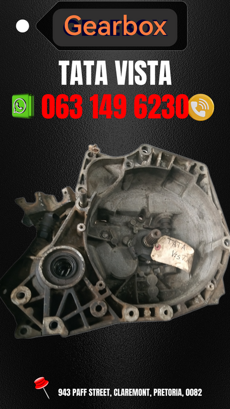 Tata vista gearbox R3500 Call or WhatsApp me 063 149 6230