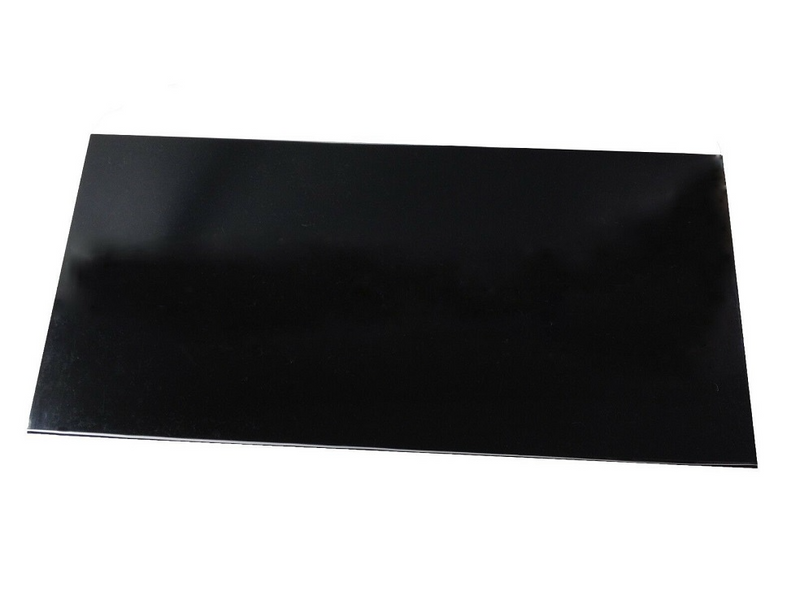 Black Blank Pickguard Sheet (50cm x 24cm)