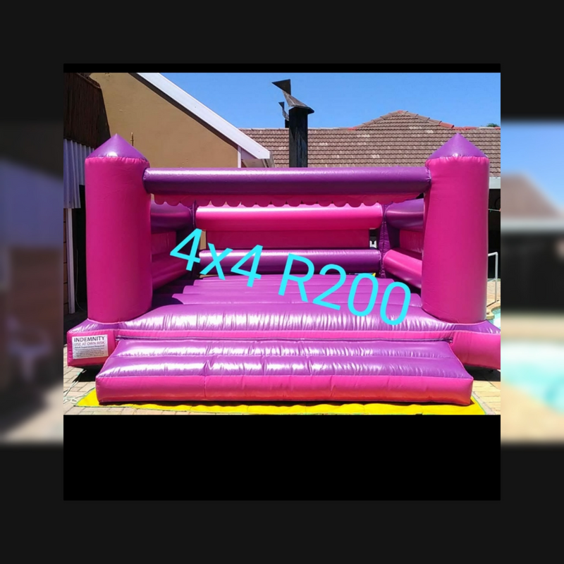 Jumping castles R200-R300 for hire