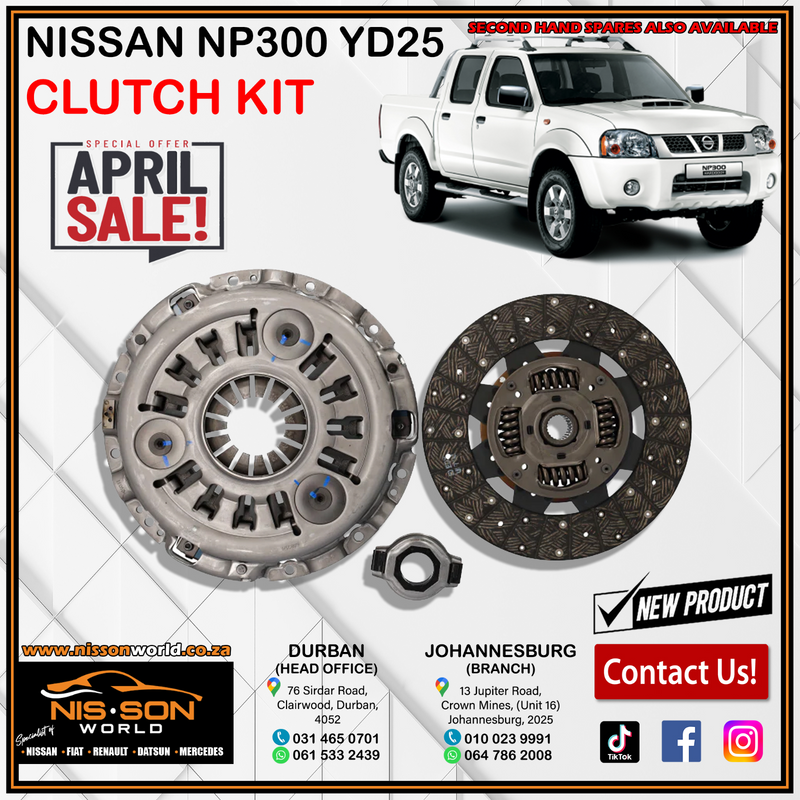 NISSAN NP300 YD25 CLUTCH KIT