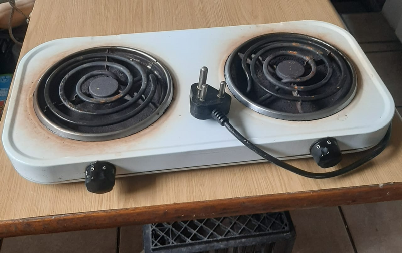2 plate spiral stove