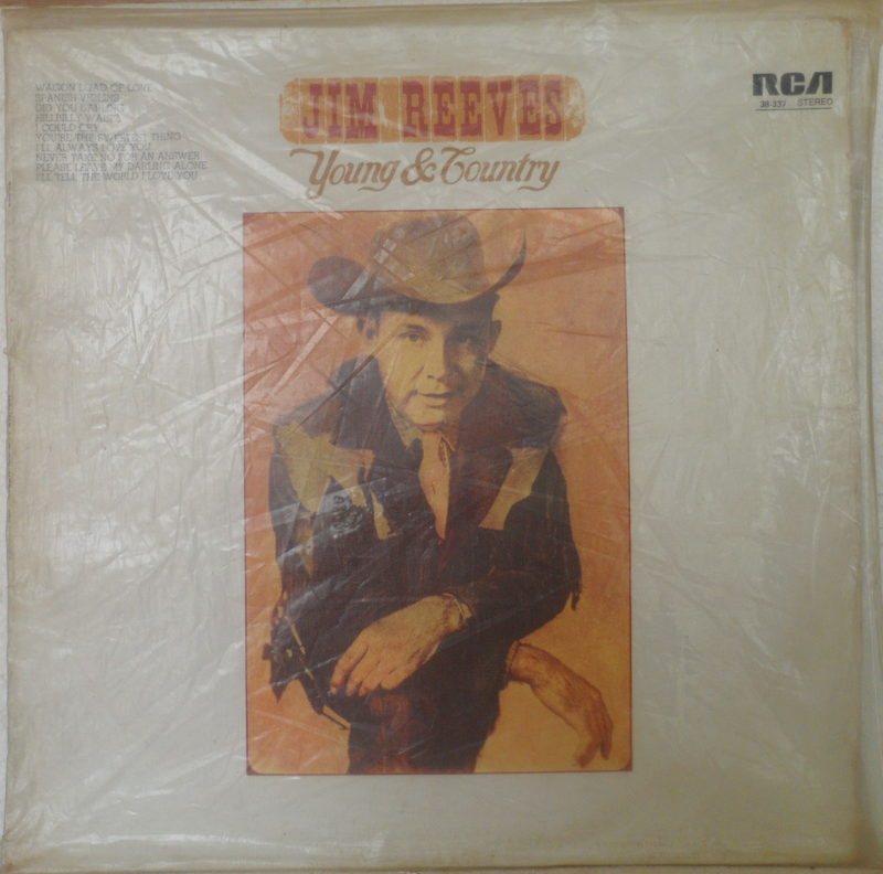 Jim Reeves - Young and Country - Vinyl LP (Record) - 1971