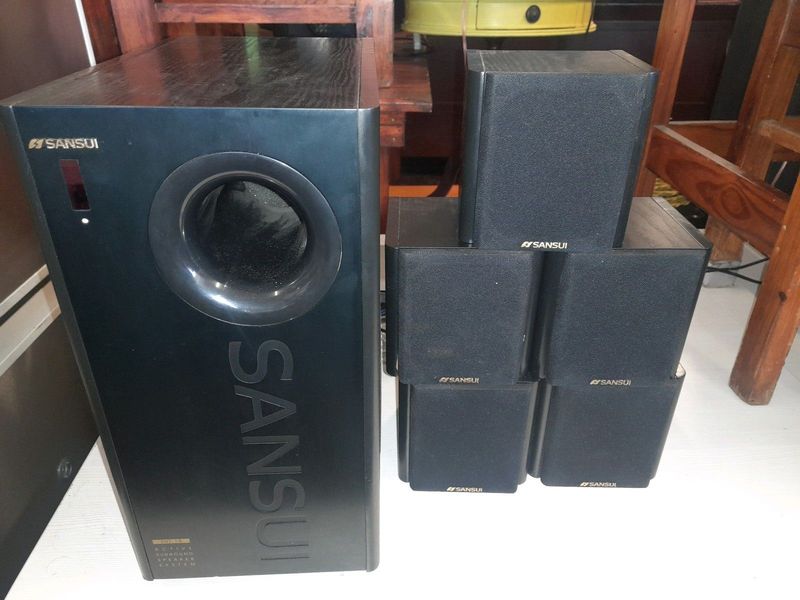 Sansui speakers (set of 5&#43;sub)