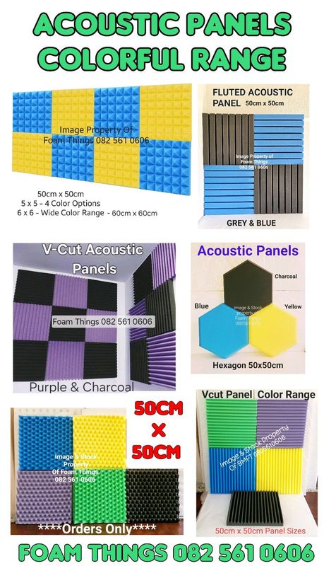 Acoustic Panels &#43; Sheets