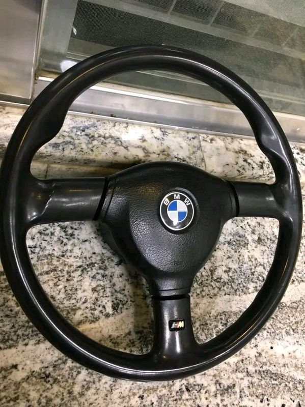 E30 bmw mtech2 steering wheel for sale