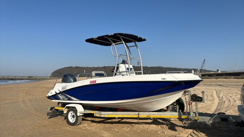 2021 Explorer Evo fitted with a F150 Yamaha.