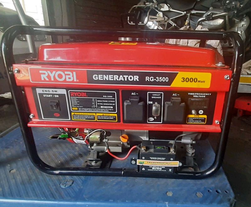 Ryobi RG3500 generator