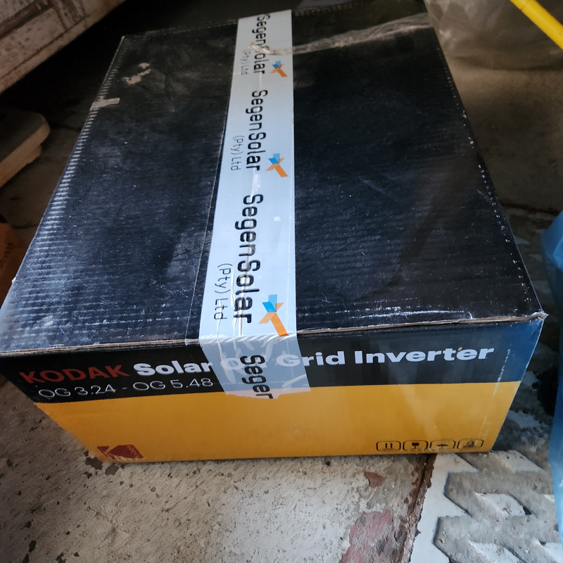 Kodak Solar inverter 5KW off grid
