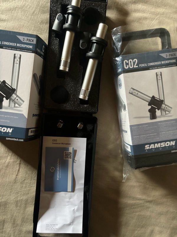 Samson C02 Pencil Condenser Microphones &amp; Accessories