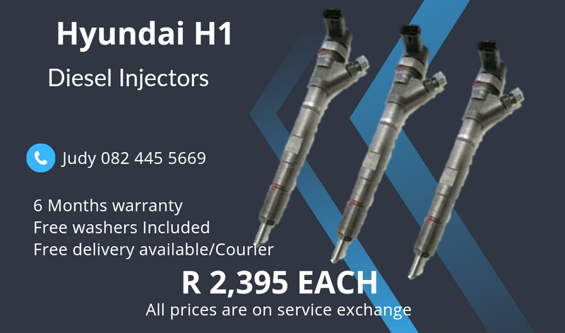 Hyundai H1 Diesel Injectors