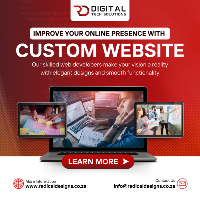 Get Noticed Online with a Custom Web Design