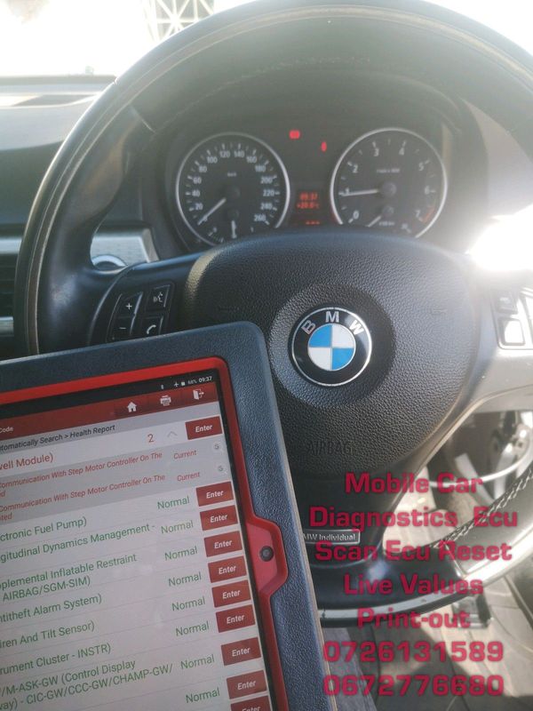 Bmw diagnosis and resets we come to you