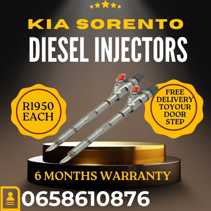 KIA SORENTO DIESEL INJECTORS FOR SALE