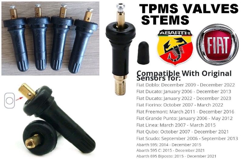 FIAT / Arbarth TPMS tyre valve stems