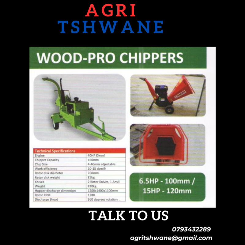 wood pro chipper/