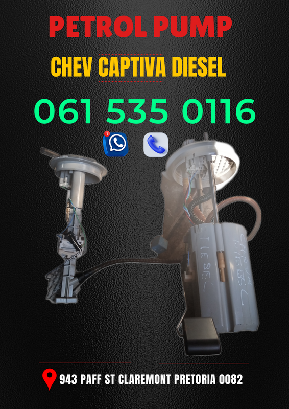 Chev captiva diesel petrol pump Contact me 0615350116
