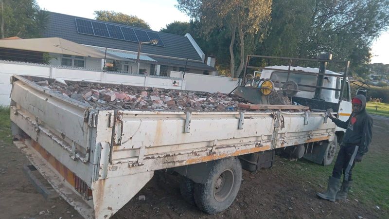 Truck for hire /rubble removal