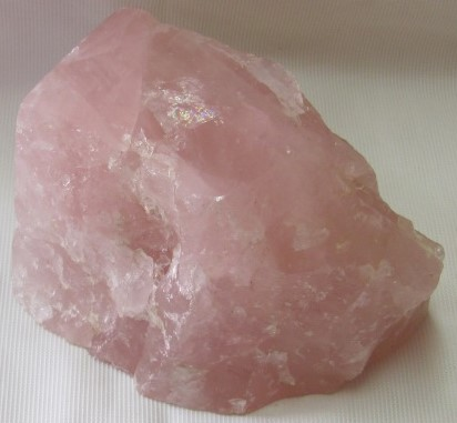 Rose Quartz Crystal Gemstone - Rough Rock